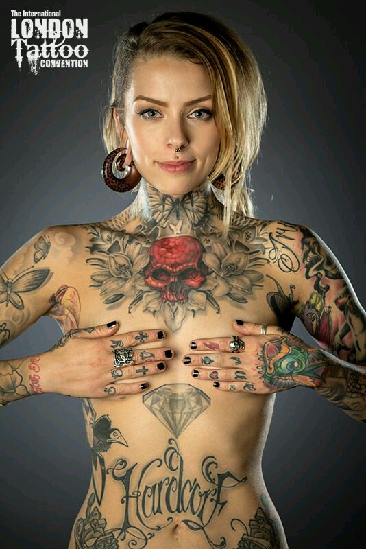 Nackt frauen tattoo models Tattoo